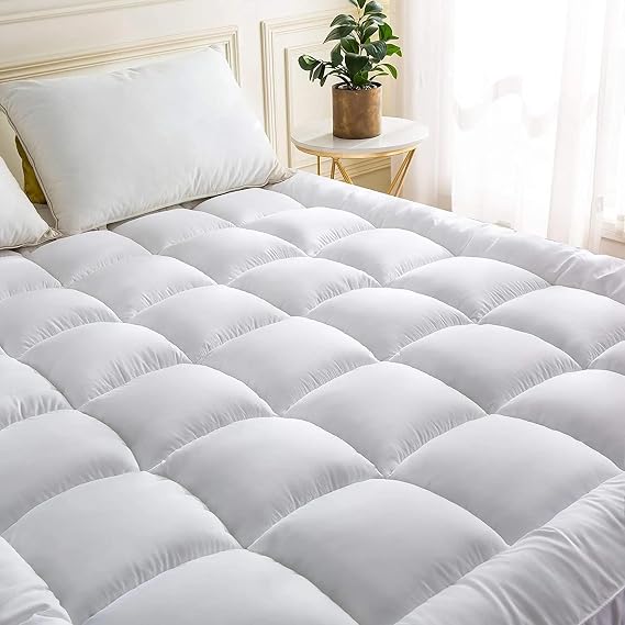 Topper 4.1 - Super Soft Yatak Pedi -%100 Pamuk Kılıflı - Süper Yumuşak Nano Elyaf Dolgu (120x200)