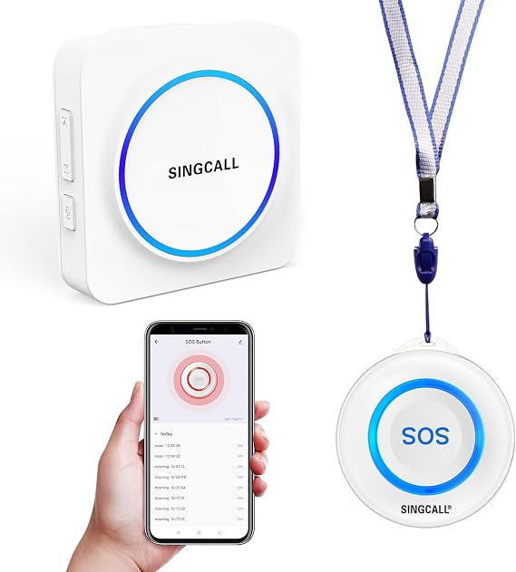 SINGCALL Tuya Wifi SOS Emergency Button System Personal Alarm for Elderly