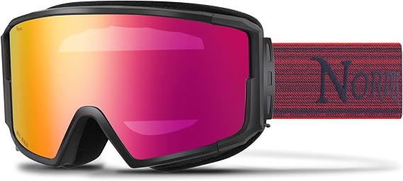 Nordik VIKING Heated Winter GogglesHeating Technology AntiFog Diamant Lens UV400 Protection Magnetic Interchangeable System