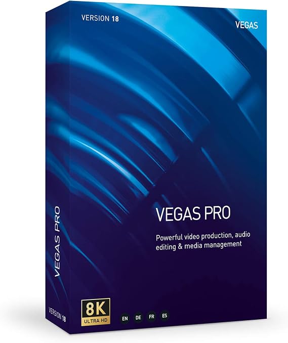 VEGAS Pro 18 - Video Production, Audio Editing and Media Management