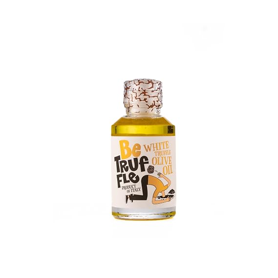 Be Truffle - White Truffle Olive Oil 3,3 OZ - 100ml - 100% Made in Italy - Vegan, Gluten-Free, Cholesterol-Free