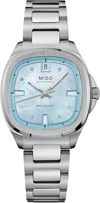 MIDO Multifort TV 35 - Swiss Automatic Watch for Men & Women - 35mm Stainless Steel Case