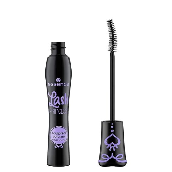 essence Lash Princess Sculpted Volume Mascara, Black (Pack of 1) | Sculpts & Defines Lashes, Volumizing, Long-Lasting, No Flaking or Smudging, Vegan & Cruelty Free, Paraben Free