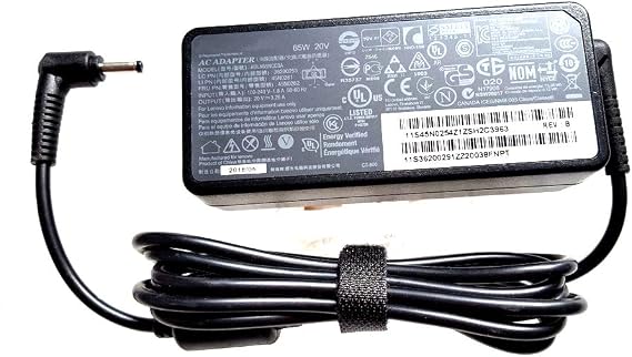Weiwin 20V 3.25A 65W Charger with DC pin Sizes 4.0mm/1.7mm Compatible for Lenovo ADLX65CLGU2A 5A10K78745