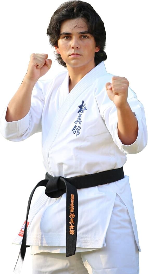 14oz Kyokushin Kan Karate Uniform Kids gi & Adult Martial Arts uniform Unisex Karate Gi White Color Size 3-7