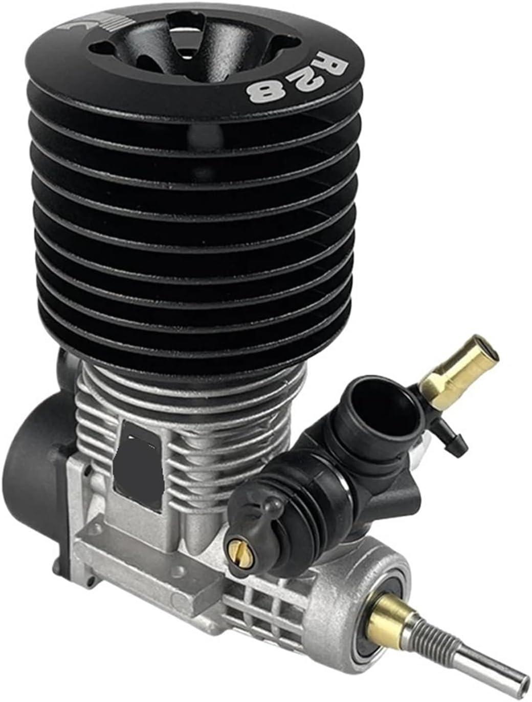 Methanol Vehicle Nitro Engine Compatible For Rc Car 18 Buggy Monster Truggy FC 28 Engine 4.58CC Pull Starter Engine Carburetor Parts