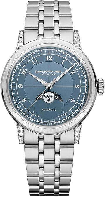 Millesime Automatic Moon Phase Diamonds Watch