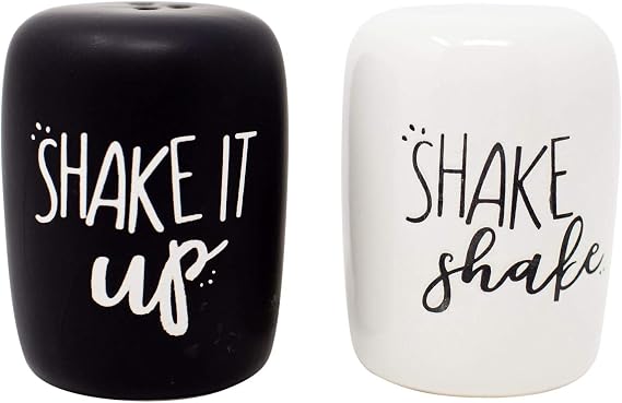Salt & Pepper Shake Shake Wh & Blk