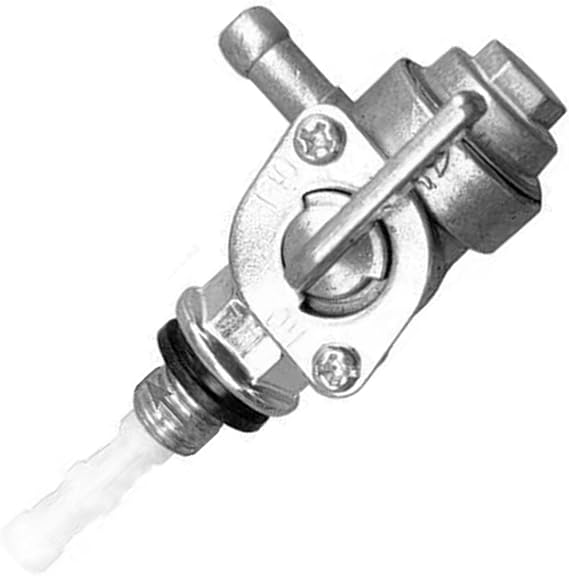 Fuel Tank Switch Valve for Pit Bike Quad Bike Generator | 1 piece zinc fuel tank shut off valve, replacement fuel tap for pit bike quad bike small generator fuel system repair use