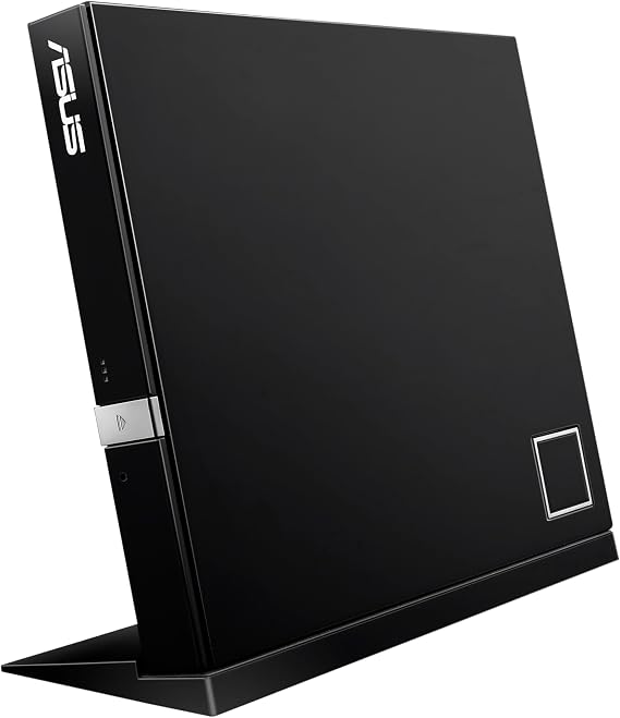 ASUS Computer International Direct External Blu-Ray 6X Writer with BDXL Support SBW-06D2X-U, Black,