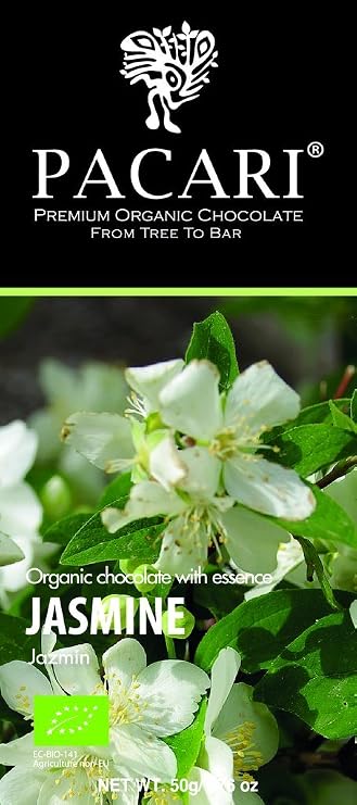 Pacari Jasmine Organic Chocolate Bar