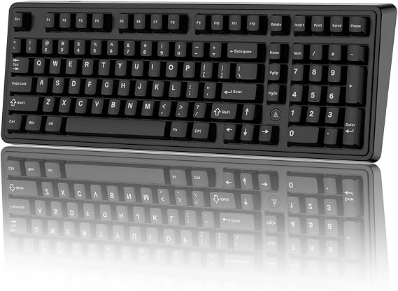 Ajazz AK980MAX Wired Magnetic Axis Mechanical Keyboard, 98% Hot-Swappable Custom Keyboard with RGB Backlighting, Pre-Lubricated Switches, ABS Keycaps, Suitable for MAC/Win/Visa/PC