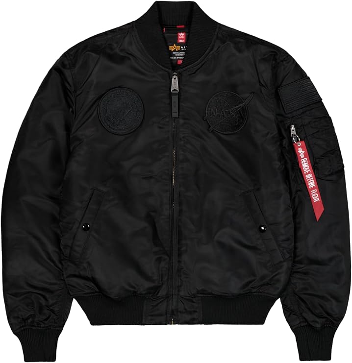 ALPHA INDUSTRIES Herren Alpha Industries Ma-1 Vf Nasa Bomberjacke für Herren Bomberjacke (1er Pack)