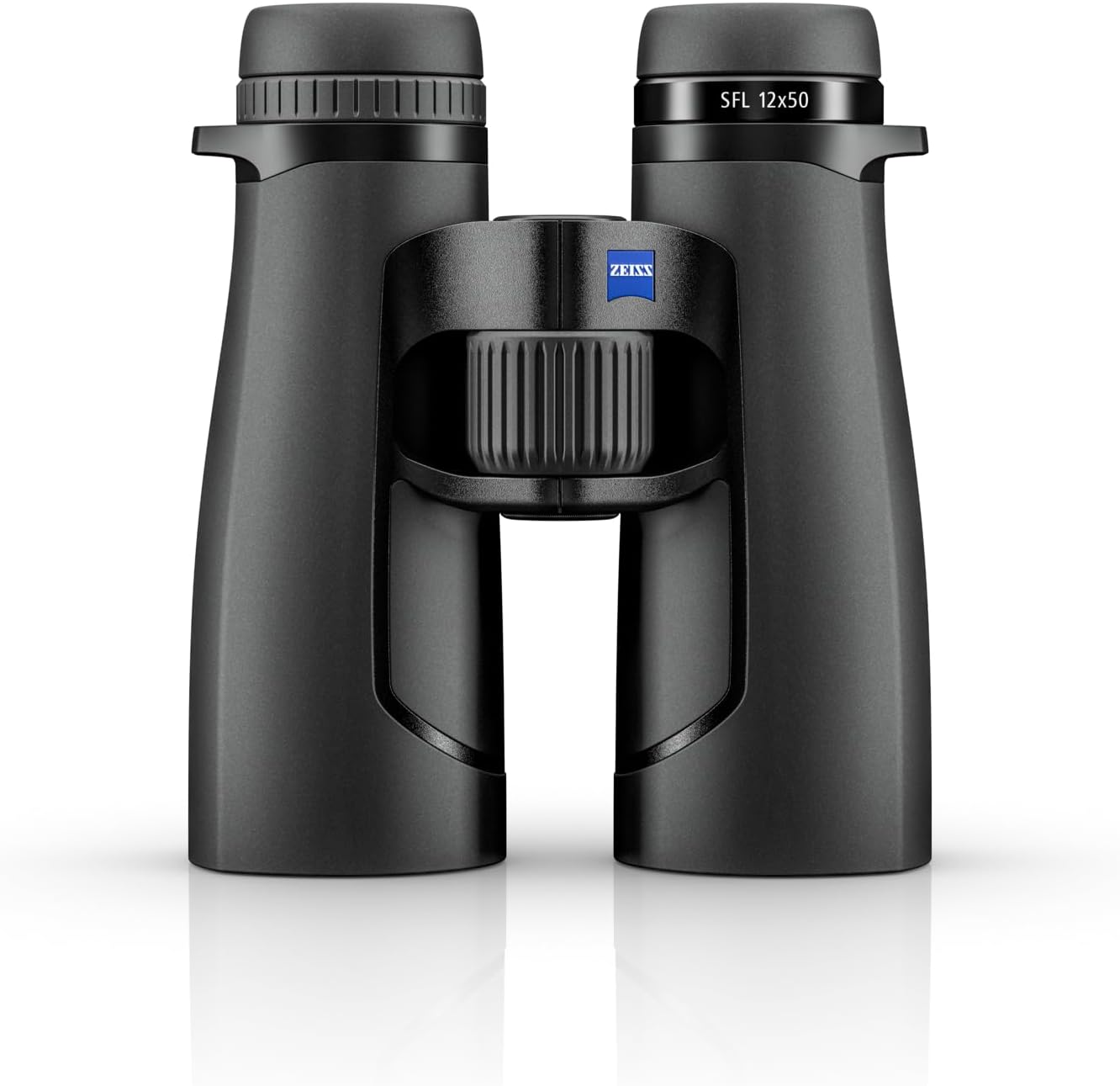 ZEISS SFL Binoculars Lightweight, Compact, Waterproof, Ultra-High Definition Coated Glass for Bird Watching, and Hunting for Twilight and Low Light Wildlife Observation with SmartFocus, Black 12x50