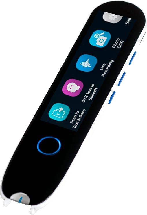 IRISPen Reader 8: Portable Scanner | Scanner Pen | Includes OCR 48 Languages Offline | Document Scanner | Dyslexia Scanner | Voice Synthesis 5 Languages | Digital Highlighter | Photo OCR | No WiFi