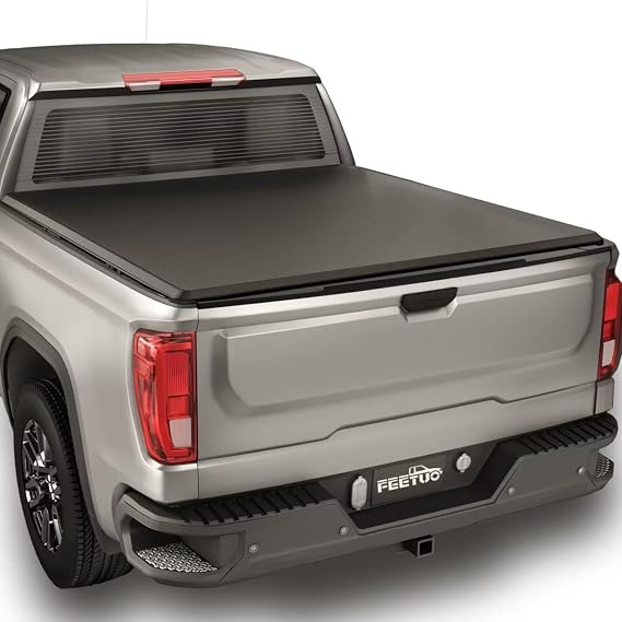Tonneau Cover Truck Bed for 1999-2006, 07 Classic Silverado/Sierra 1500 2500 HD 3500 HD 8FT/96inch Box NO CarbonPro Bed Soft Roll-Up Style