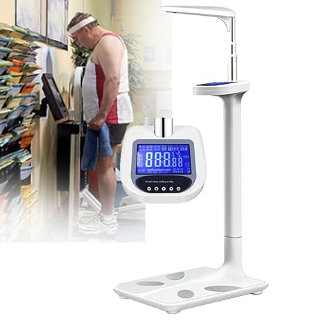 Professional Digital Physicians Scale, Digital Medical Scale for Body Weight and Height Scale, for Hospital School Beauty Salon