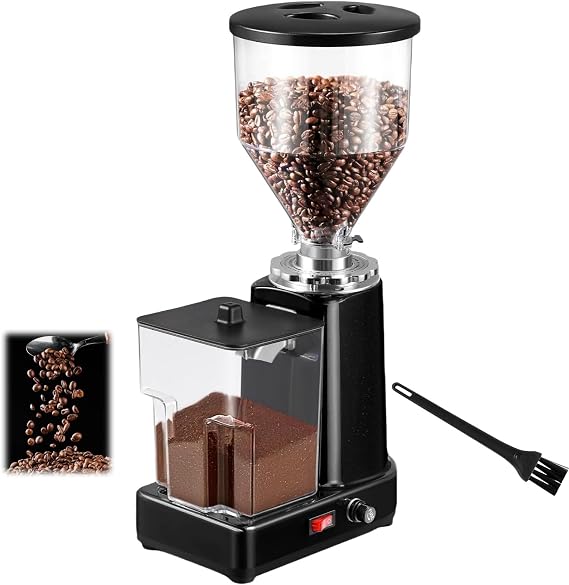 Electric Coffee Bean Grinder, 35 oz Large Capacity, 19 Grind Settings, Black
