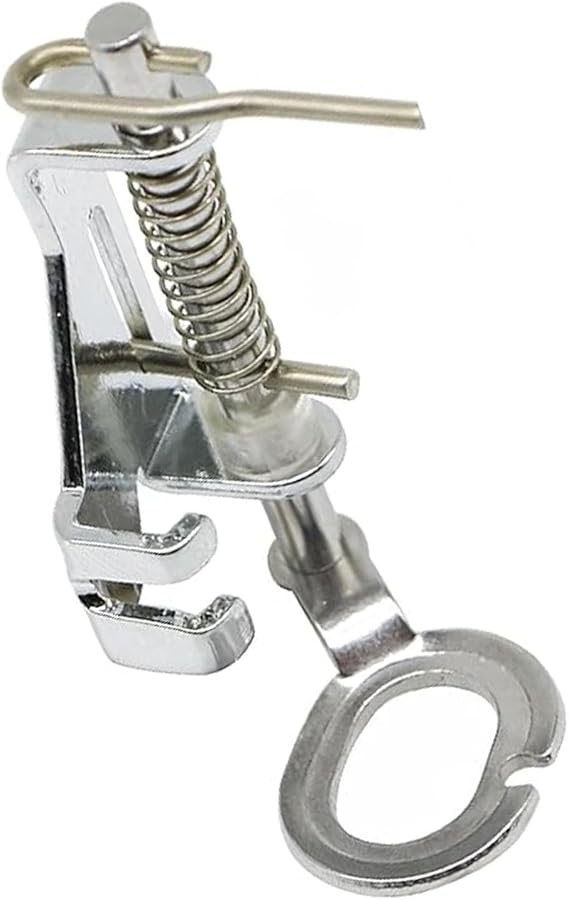 Closed Toe Free Motion Quilting Presser Foot, Circular Darning Metal Foot