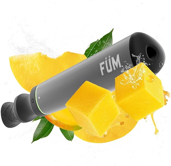 FUM Zero Flavored Air Device | Fresh, Pocket-Sized Habit Support Tool | Weighted, Portable & Refreshing Air Inhaler Alternative (Mango)