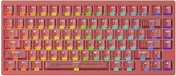 IROK MG75 Pro Rapid Trigger Gaming Keyboard Red 8000Hz, RT 0.005mm Compatible, CNC Full Aluminum Case