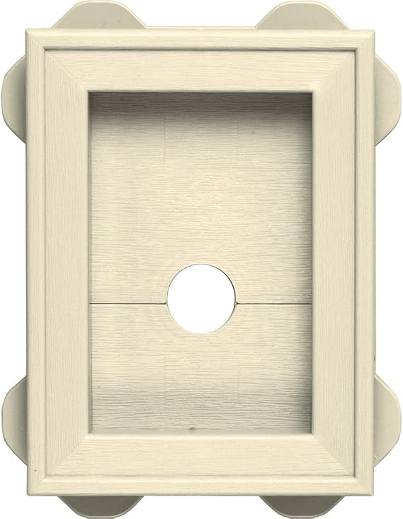 Builders Edge 130130003020 Wrap Around Utility Block 020, Heritage Cream