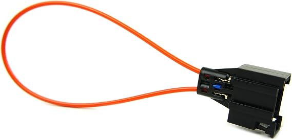 RKX MOST fiber optic optical loop bypass Female Adapter for radio and audio compatible with Mercedes, BMW, Audi, Porsche and Volvo