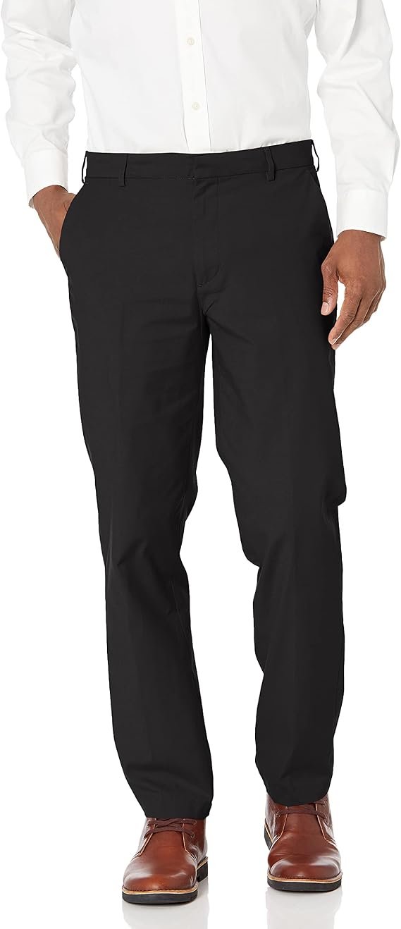 Van Heusen Men's Flex Flat Front Oxford Chino Pant