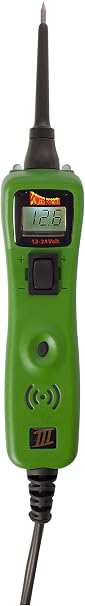 Power Probe III Clamshell - [Car Automotive Diagnostic Test Tool, Digital Volt Meter, AC/DC Current Resistance, Circuit Tester] (Green)