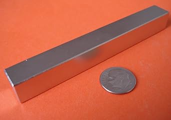Super Strong Neodymium Magnet N52 4 x 1/2 x 1/2 Permanent Magnet Block, The Worlds Strongest & Most Powerful Rare Earth Magnets by Applied Magnets