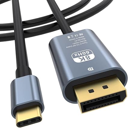 Type-C to DP Kablo 8K 60hz / 4K 120hz Görüntü Aktarıcı Kablo 2 metre - FC894