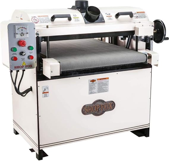 SHOP FOX W1678 5 HP 26-Inch Drum Sander