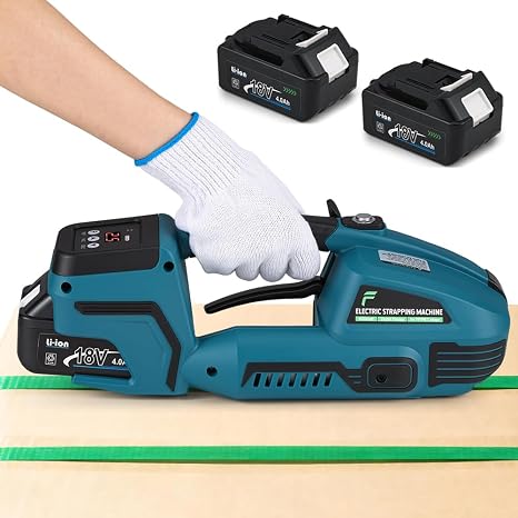 Electric Strapping Machine 2 x 4000mAh with Digital Display