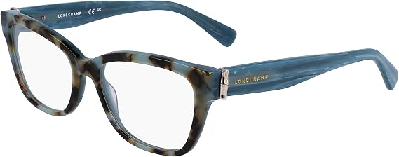 Longchamp Eyeglasses LO 2713 404 Aqua/Havana