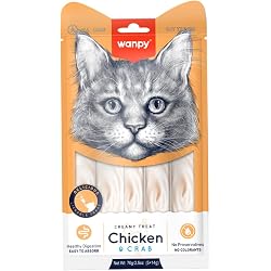 Wanpy Chicken-Crab Cream Reward 5x14 gr