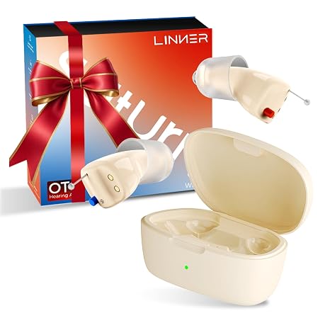LINNER Saturn OTC Hearing Aids for Senior & Adult with Hearing Loss