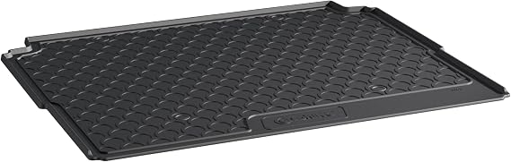 Gledring Rubbasol (Rubber) Trunk mat compatible with Citroën C5 Aircross 12/2018- (Upper variable floor), Black