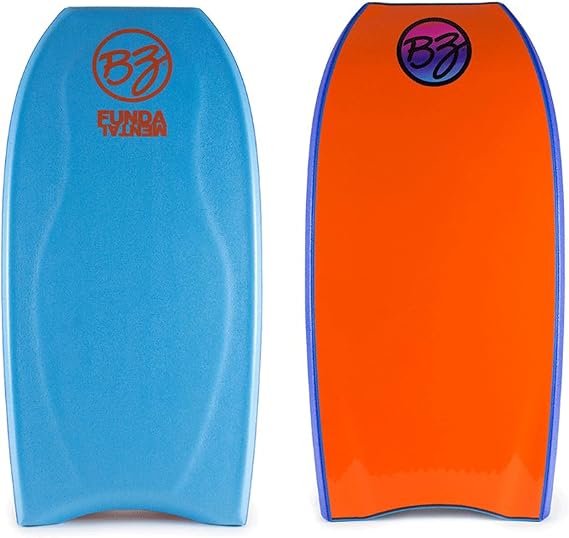 BZ Fundamental 42" Bodyboard - Aqua/Blue/Orange