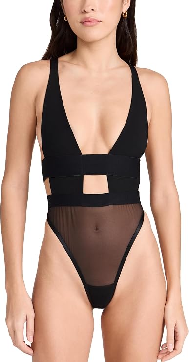 Bluebella Women's Topaz Soft Thong Bodysuit