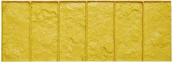 Old World Soldier Brick | Concrete Stamps for Borders by Walttools (4 Piece Set)