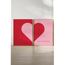 512 STORE İkili Poster Seti Love İs The Answer, LoveDoubleSet