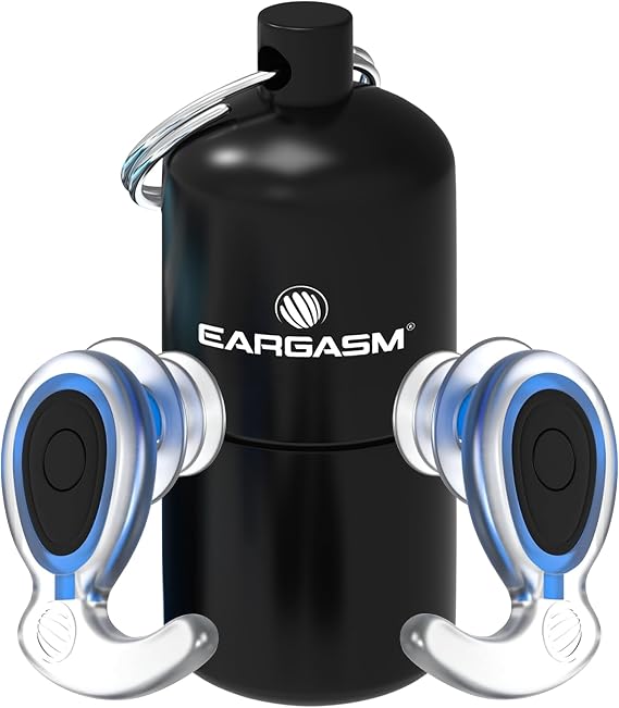 Eargasm Aquaplugs - Waterproof Ear-Plugs for Swimming Pools, Oceans - Water-Out Sound-in Ear-Plugs for Men, Women, Kids - Water Ear Protection for Swimmers, Surfers, Snorkeling, Watersports & More