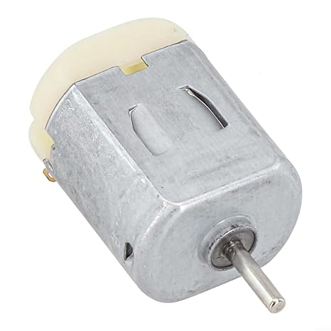 130 Small DC Motor - 2mm Shaft Diameter, 3-6V for General Purpose Electric Motor for Business & Industrial Applications, Brushless Commutation, 2000-12000 RPM