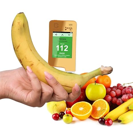 G Reentest Eco 6 Nitrate Tester for Vegetables Fruits Meat Fish Water Meter Hardness TDS PPM Radiation Detector Geiger Counter E6 G