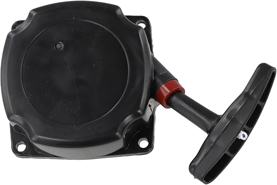 Pull Starter Recoil Device for Harbor Freight Predator MC43 52CC 2HP Engine, Compatible with 63022 Replacement Part, Black ABS Plastic with Metal Case and Nylon Pull Rope