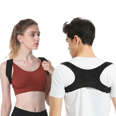 Back Straightener Posture Corrector for Men and Women, Back Support, Adjustable Posture Corrector, Use at All Times to Maintain Correct and Healthy Posture, Lightweight
