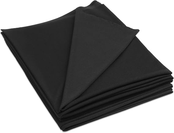 Hariendny Speaker Fabric Black Speaker Grill Cloth 67"x20" Tulle Subwoofer Stereo Fabric Replacement for Home Speakers Stage Audio Speakers and KTV Boxes Repair