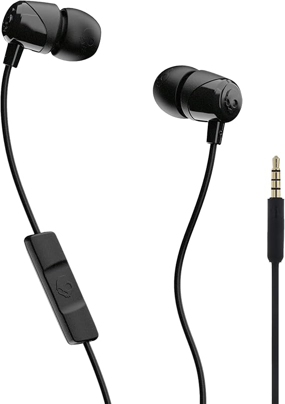 SkullCandy JIB Black S2DUYK-343 In-Ear Earphones Remote Control and Microphone Compatible
