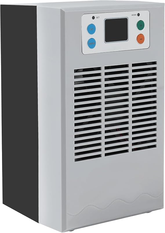 Aquarium Chiller, Water Chiller for Fish Tank, Aquarium Water Chiller with Circulation Function Constant Temperature and Low Noise for Fish Tank, Axolotls, Coral Reef,30L/7.93GAL 100W