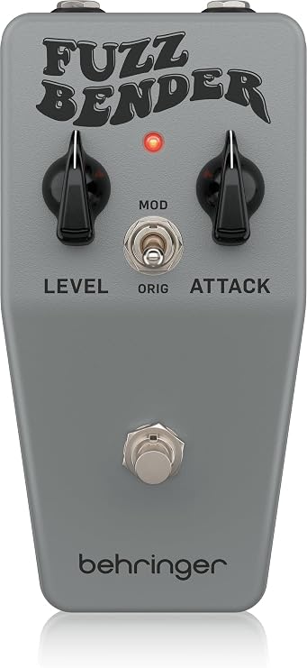 Behringer FUZZ BENDER Guitar Effects Pedal for Distortion and Fuzz